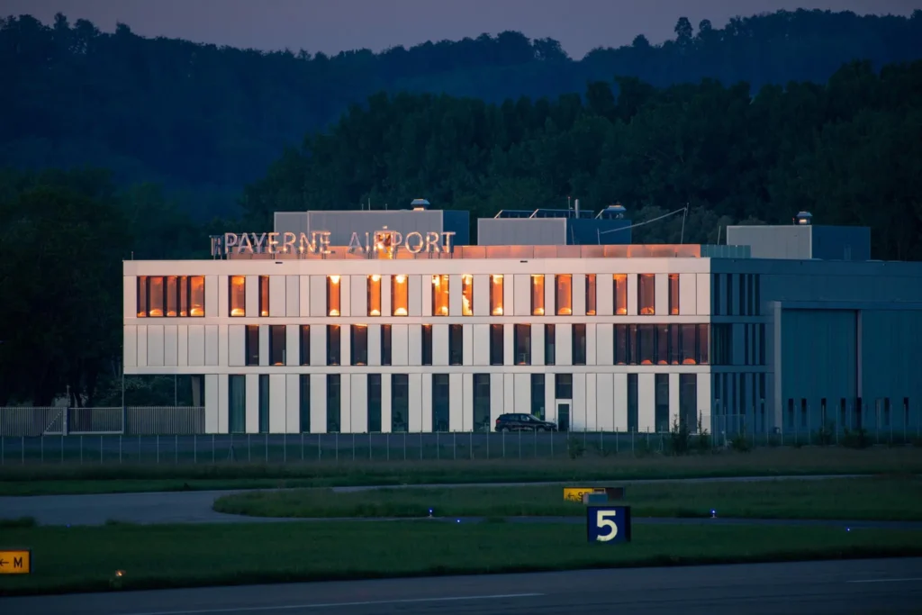 L'aéroport de Payerne située dans la Broye vaudoise
